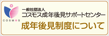 一般社団法人コスモス成年後見サポートセンター
成年後見制度について